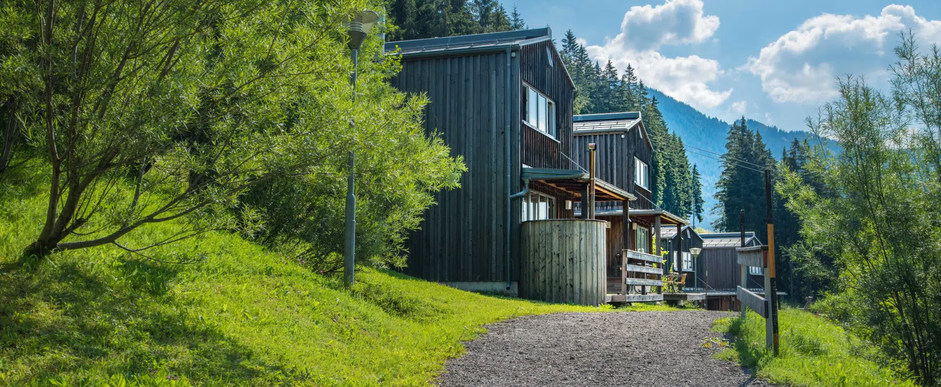 Aussenansicht Hüttendorf Präbichl