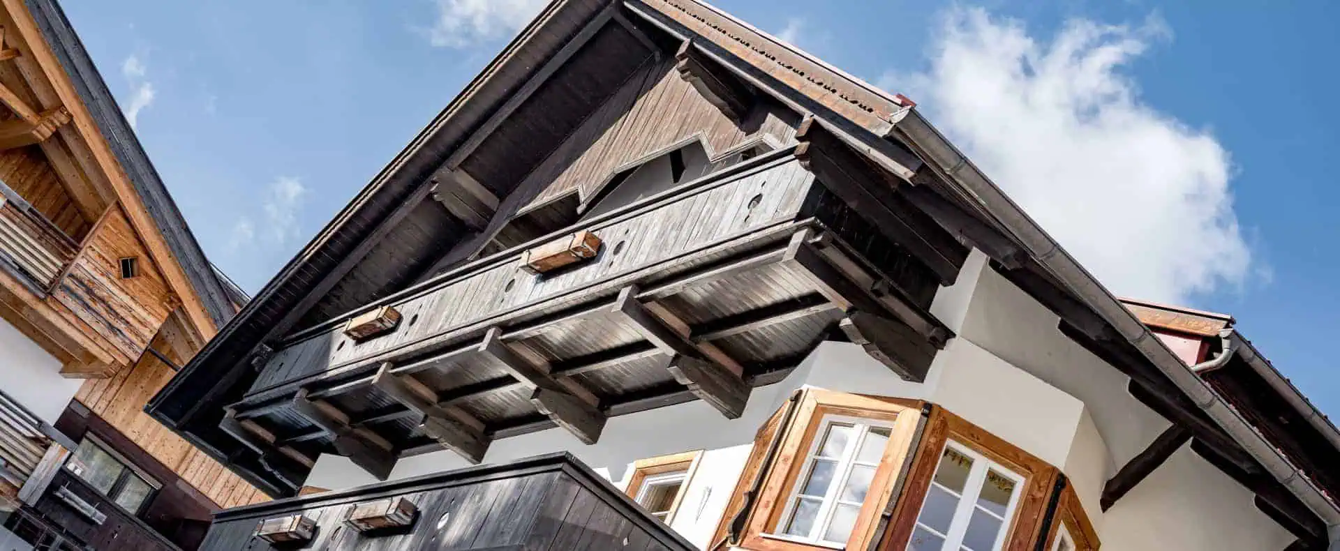 Inntalerhof Aussenansicht Balkone