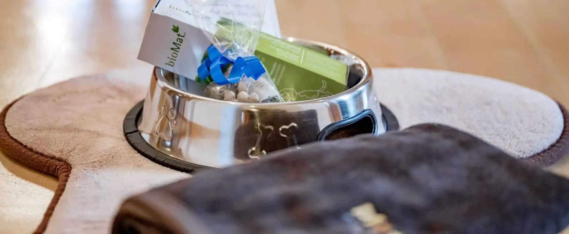 Willkommenspaket für Hunde im Inntalerhof