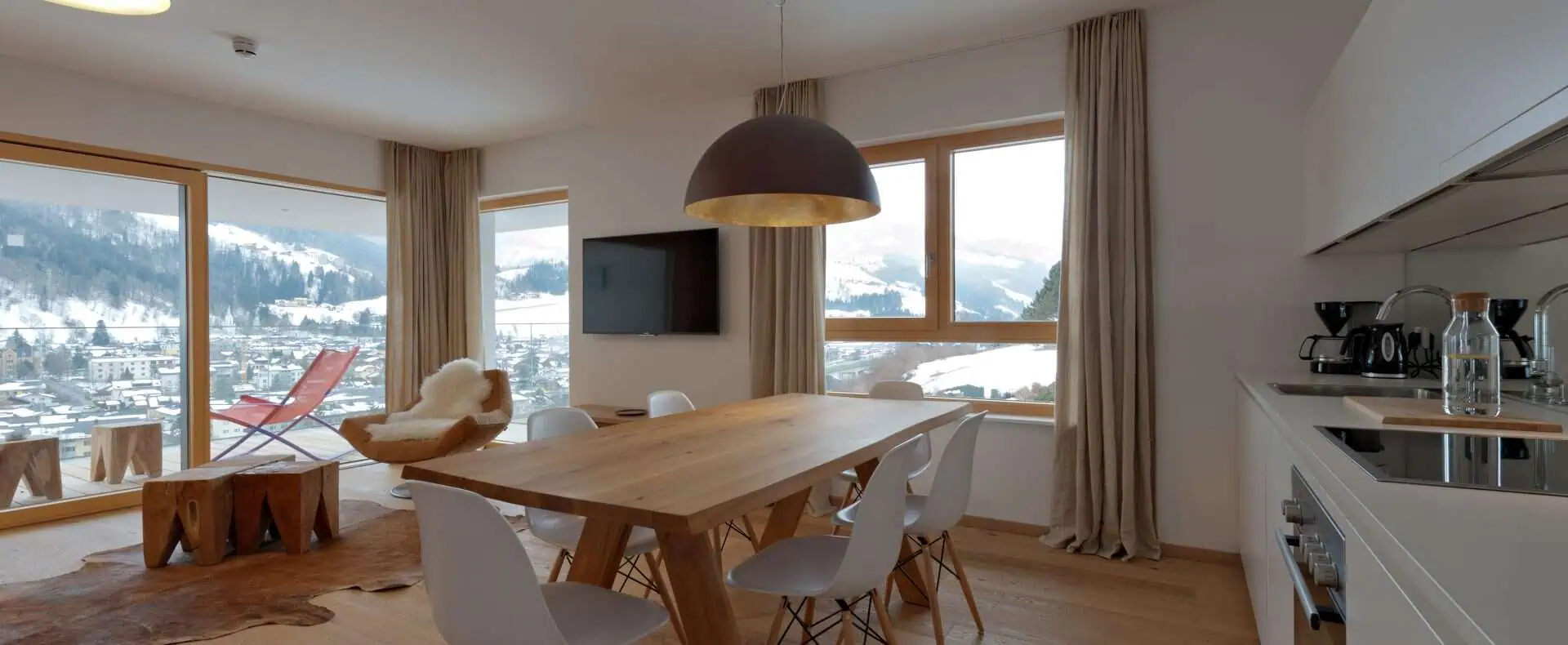 Essbereich im Appartement Sun Lodge Schladming