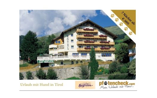 Hotel Bergfrieden Wuff Wuff Wochen, Urlaub mit Hund in Tirol