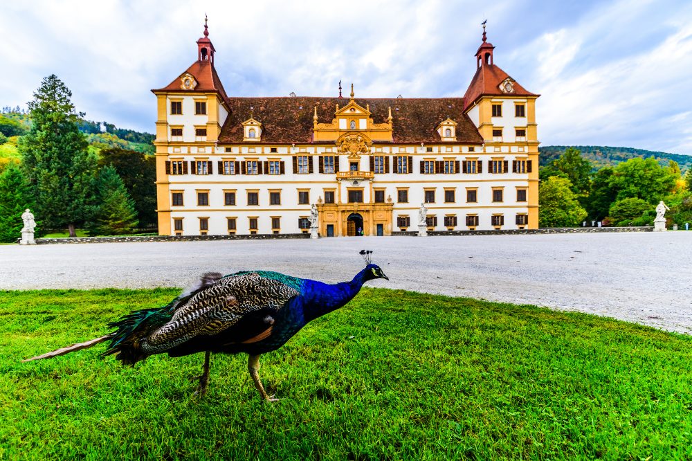 Das Schloss Eggenberg - vereint die idyllische Kulisse und Kultur.