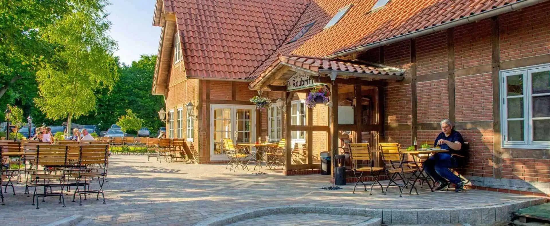 Terrasse, Campingpark Geesthof