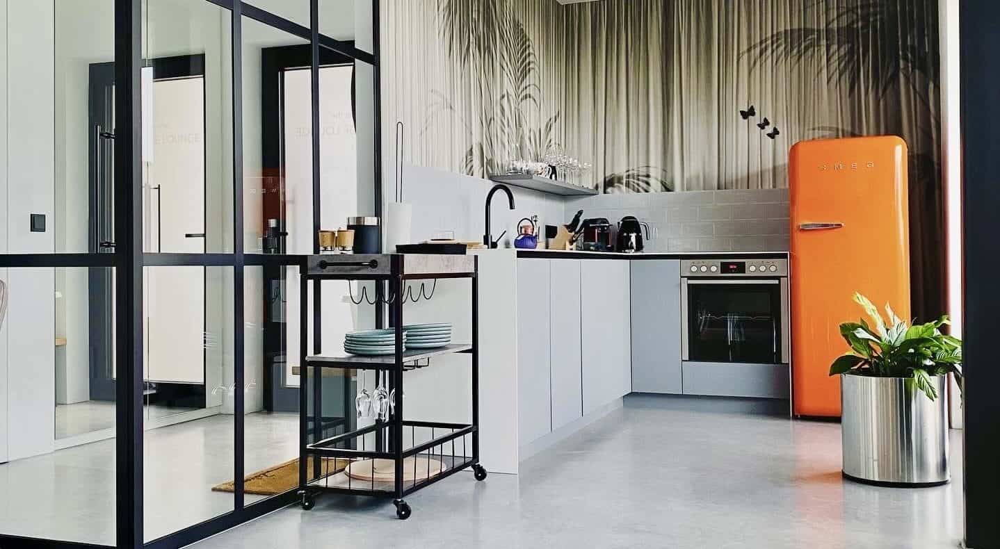 Orange Lounge, Apartment 1, Küche