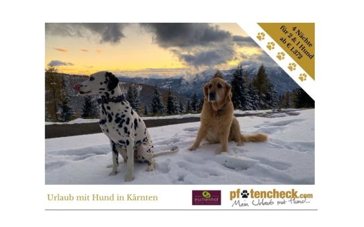 Eschenhof Winterangebot für 2 Personen und 1 Hund