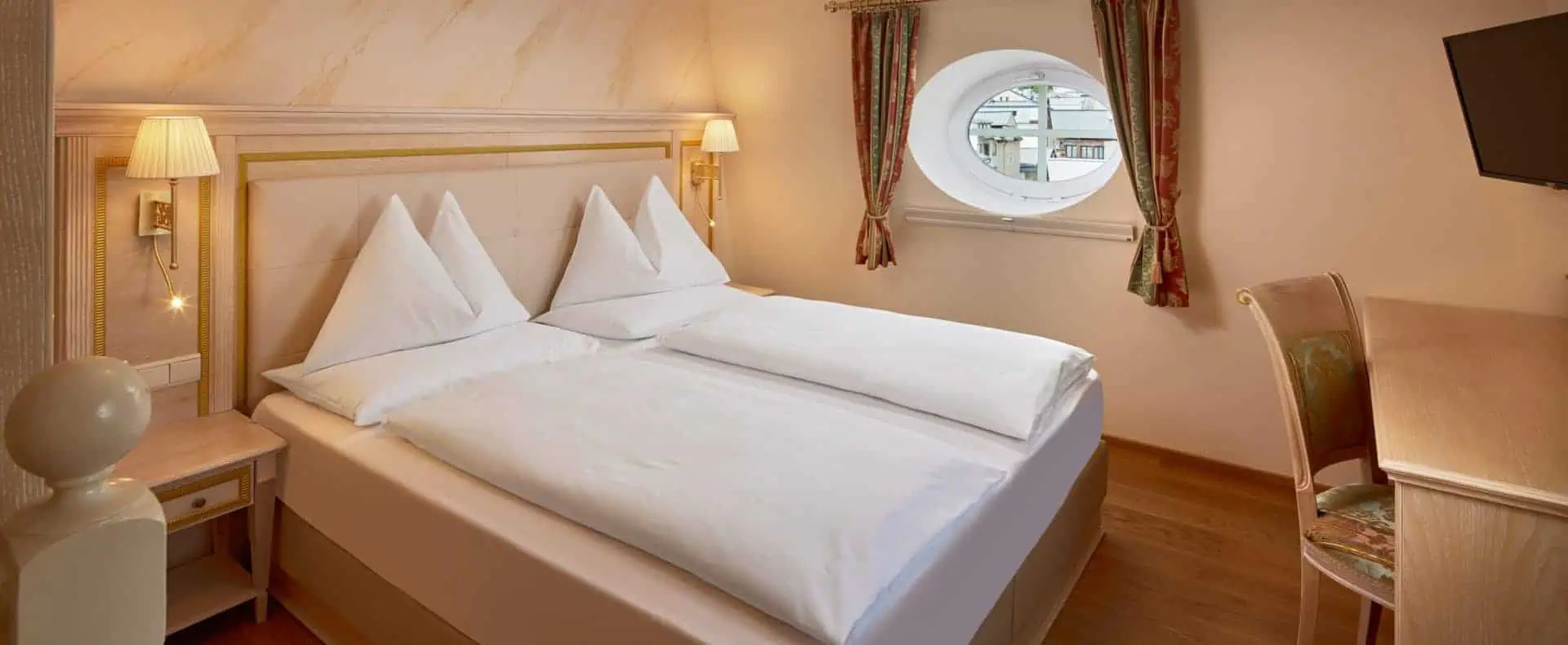 Junior Suite Schlafzimmer. (c) Michael Huber