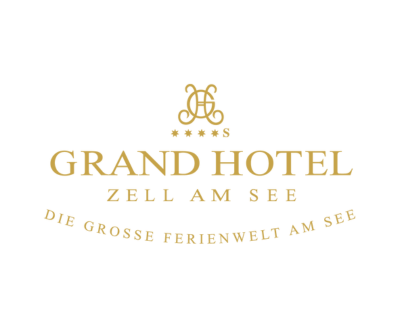 Grand Hotel Zell am See Logo Gold auf weiß
