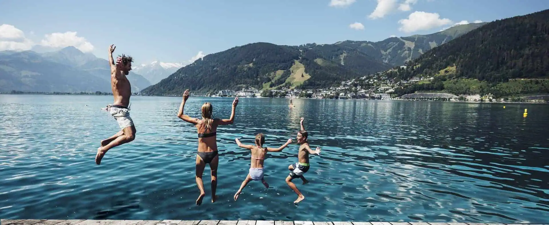 Badespaß am Zeller See mit der ganzen Familie /Foto: (c) Zell am See Kaprun Tourismus