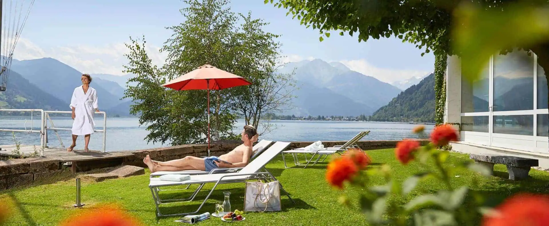 Grandhotel Zell am See, Garten. (c) Michael Huber