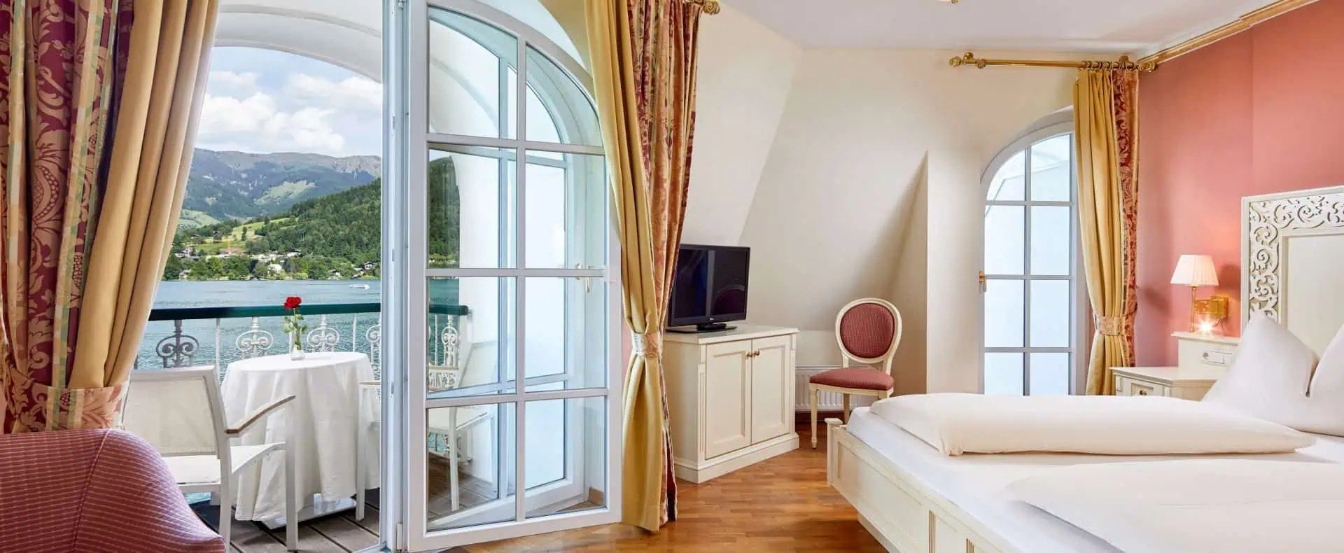 Seeresidenz Grandhotel Zell am See, Balkon. (c) Michael Huber