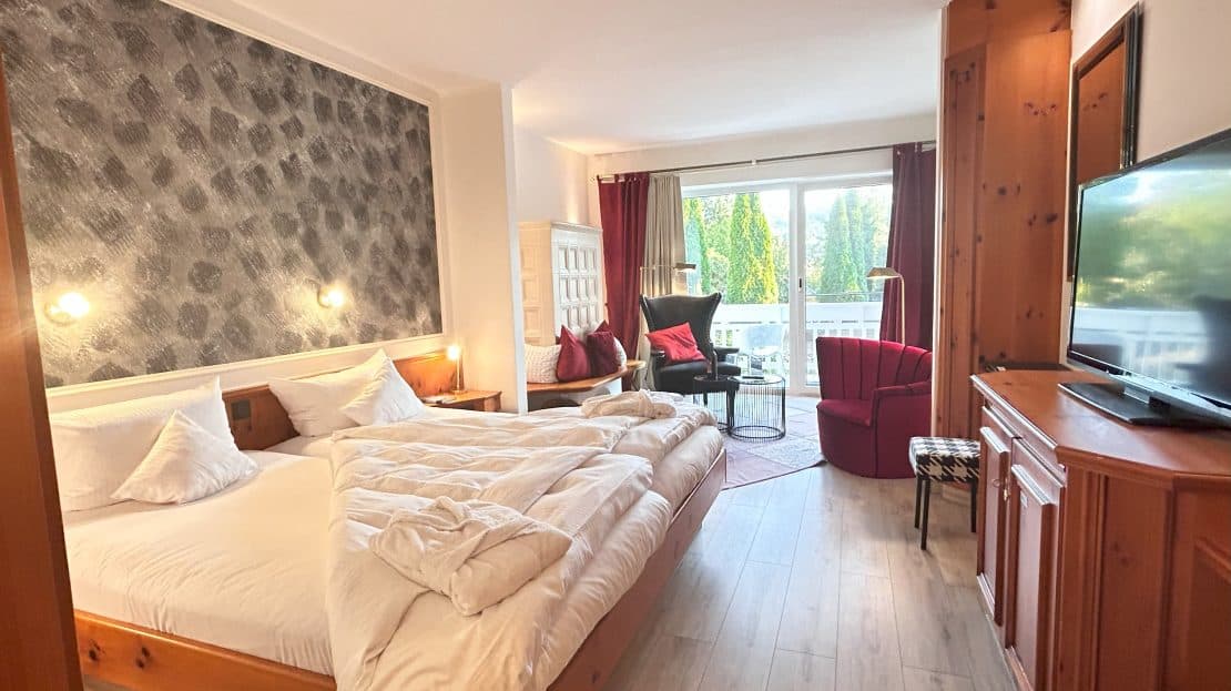 Angebot Hotel Wutzschleife für den Urlaub mit Hund / zertifiziert hundefreundliches Hotel in Bayern, Deutschland / Ansicht Hotelzimmer
