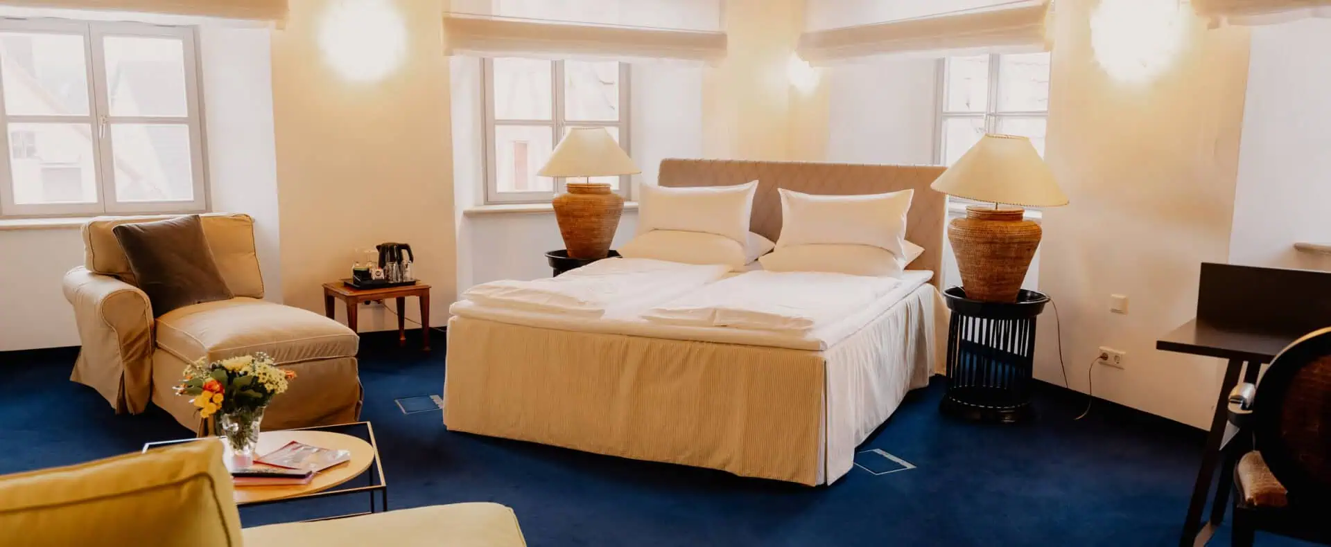 Urlaub mit Hund im Schlosshotel Betzenstein in der Fränkischen Schweiz / zertifiziert hundefreundliches Hotel in Deutschland