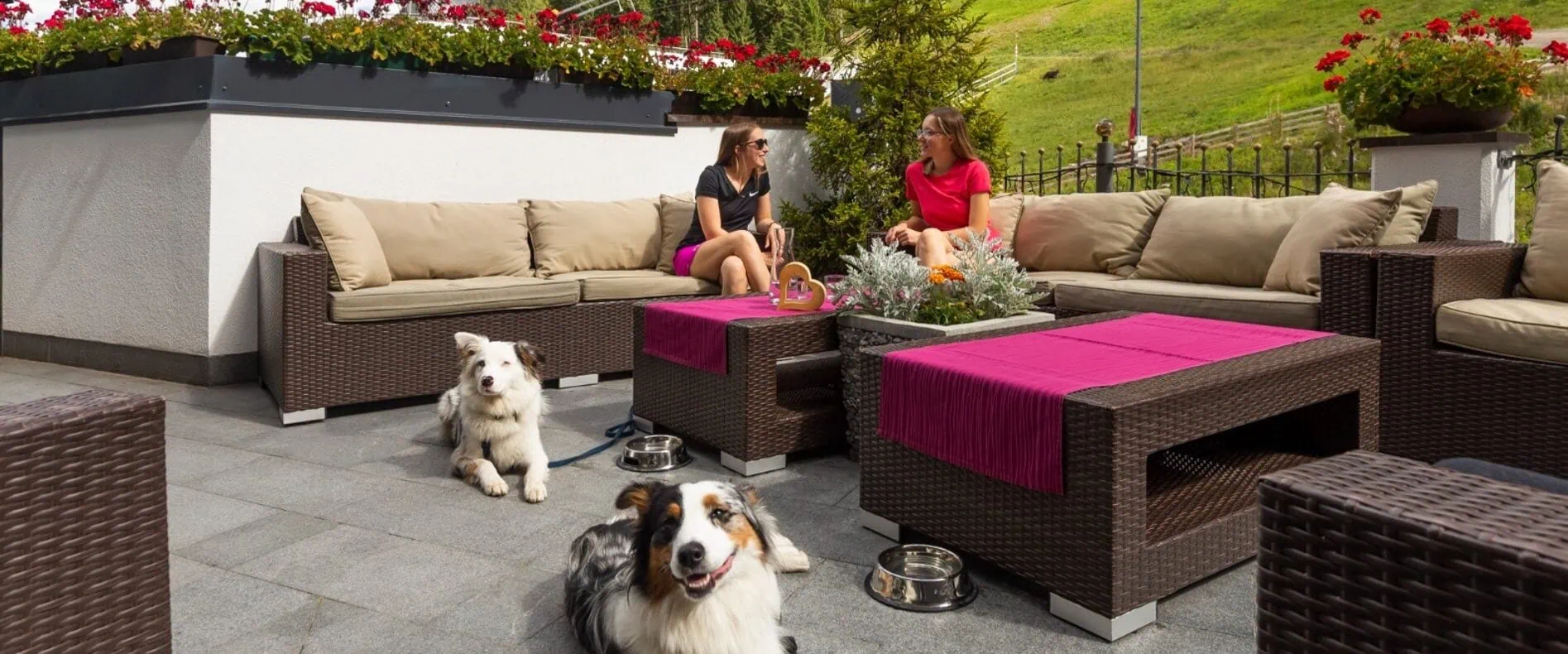 Urlaub mit Hund im Hotel Fliana in Tirol / zertifiziert hundefreundliches Hotel in Tirol, Österreich / Hotel Fliana für den Urlaub mit Hund